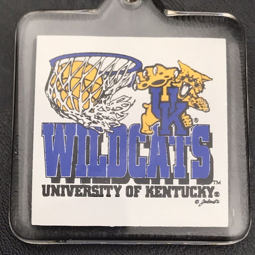 Kentucky Wildcats Keychain Key Ring University Of Kentucky UofK